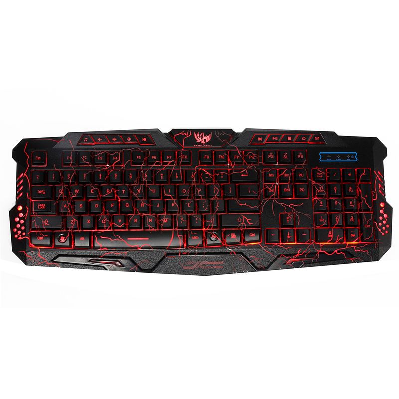 Noul set J60 English Cracked cu mouse colorat pentru joc și tastatură cu iluminare din spate în trei culori_voghion.com