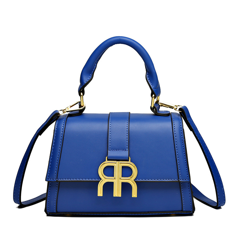 Leichte Luxusmode Umhängetasche reine Farbe Spleißen Handtasche Nische Außenhandel Umhängetasche Flut_voghion.com