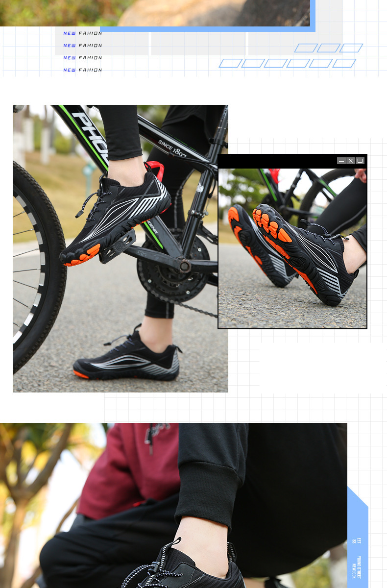 Outdoor-Fluss-Tracing-Schuhe für Herren und Damen, Strandschuhe, rutschfest, amphibische Schnellstopp-Wasserschuhe, Schwimmschuhe, Herren-Wanderschuhe_voghion.com