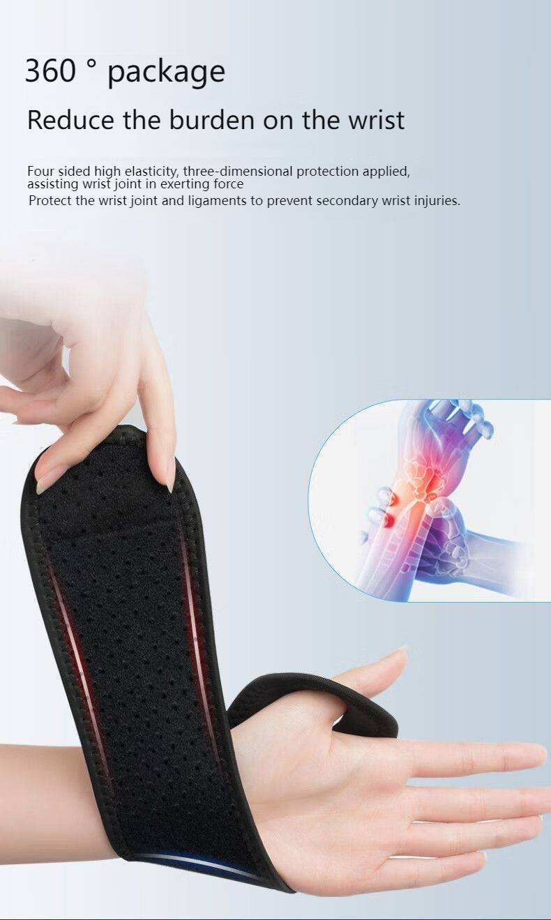 Thermal Wrist Support Brace With Herbal Relief – Breathable Compression Wrap For Sprains, Arthritis & Daily Pain (Unisex, One Pair) – Ideal For Tennis_voghion.com