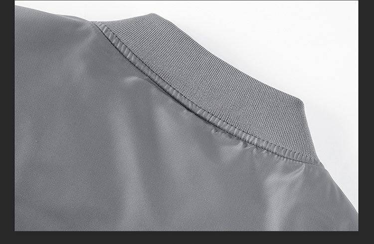 Chaqueta bomber de invierno para hombre, cortavientos, con cuello alto, relleno de plumón de pato Power de 900 pulgadas cúbicas, estilo cortavientos, corte ajustado, varios colores._voghion.com
