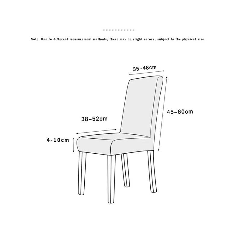 Stretch-Stuhlbezüge mit vollständiger Abdeckung – verdickter geometrischer Jacquard-Stoff mit rutschfester Unterseite, universelle Passform für Esszimmer- und Bürostühle_voghion.com