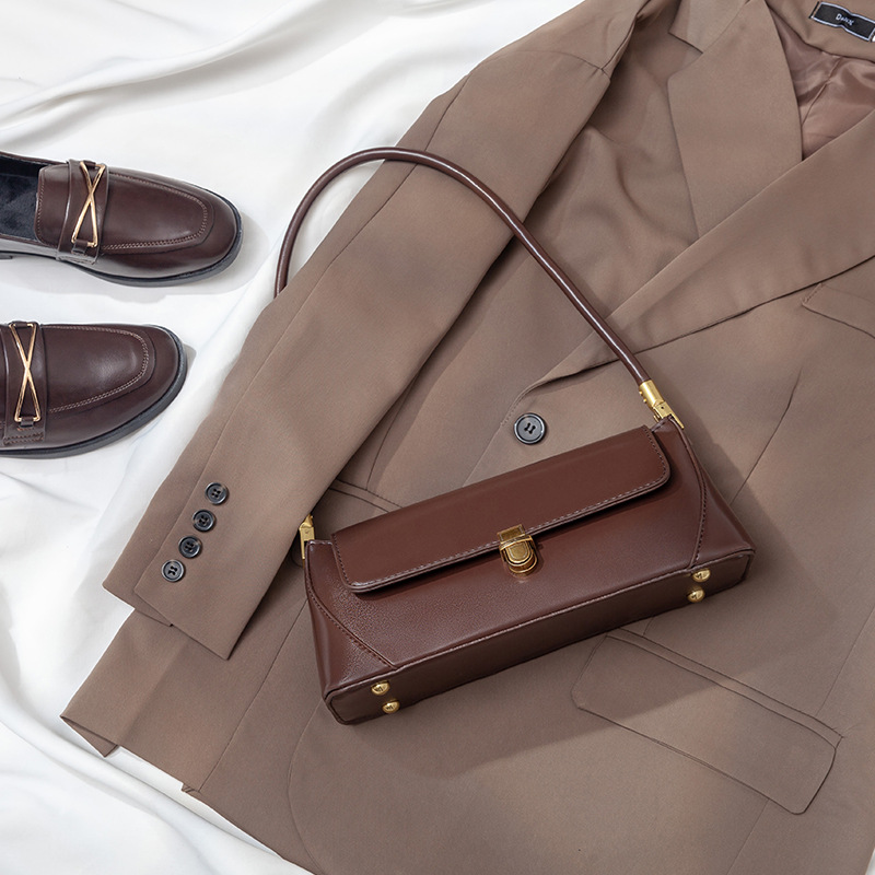 Französische Nische Unterarm Baguette Mode Vielseitige Abdeckung Handtasche Schulter Damen Tasche Neue 2025_voghion.com