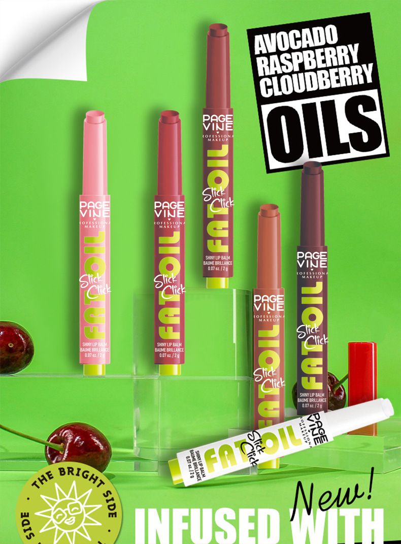Schoonheid & Gezondheid PAGE VINE Pressed Lipstick Solid Water Gloss Lip Gloss Mirror Lip Glaze Lipstick Multi Color Lipstick Lip Oil_voghion.com