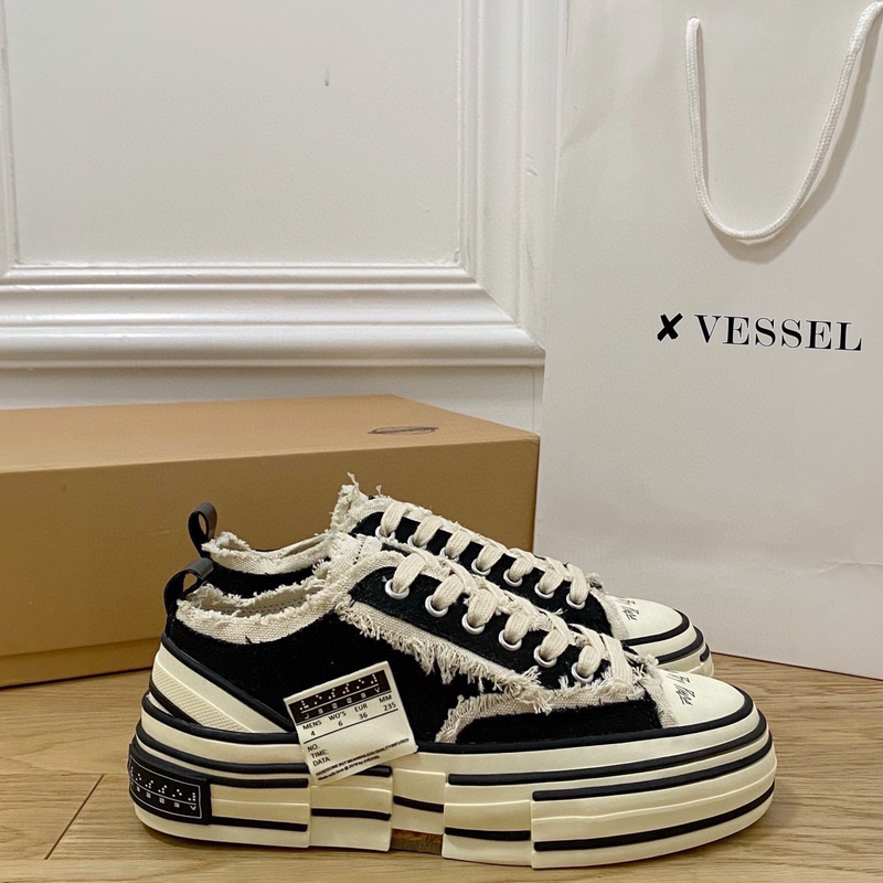 Vanness Wu Same Style Beggar Shoes Dirty Couple Models Canvas Shoes Women S Thick Soled Casual Sneakers All Match New Single_voghion.com