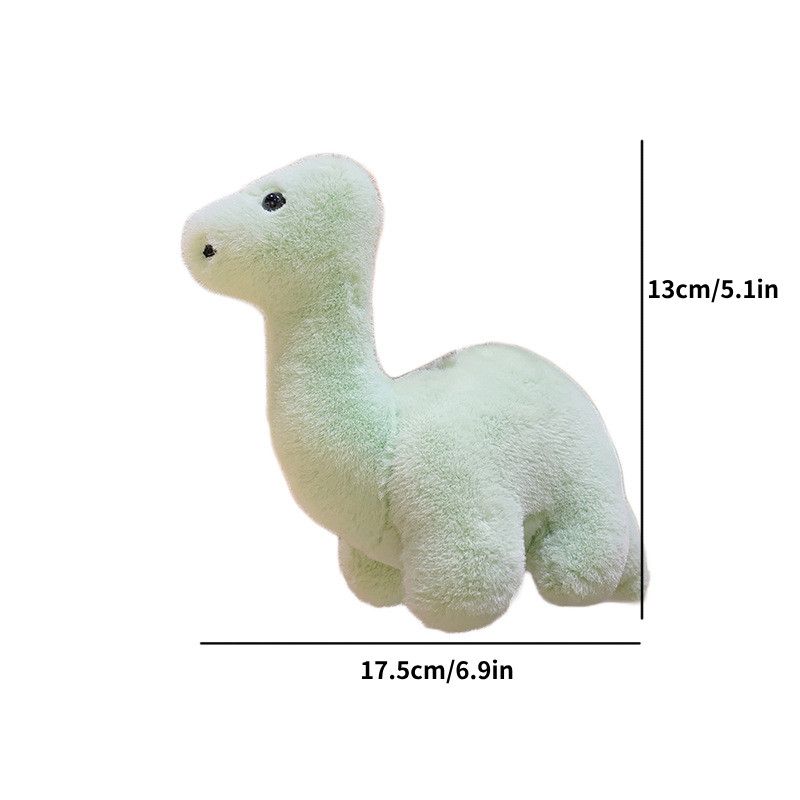 Adorable Dinosaur 2024 Plush Keychain Cute Pp Cotton Bag Decoration Chain Car_voghion.com