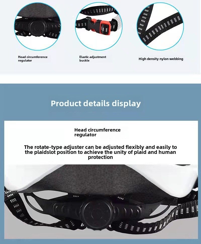 Outdoor Riding Integrated Helmet Porous Breathable Ultra-light Summer Unisex Size Adjustable Helmet_voghion.com