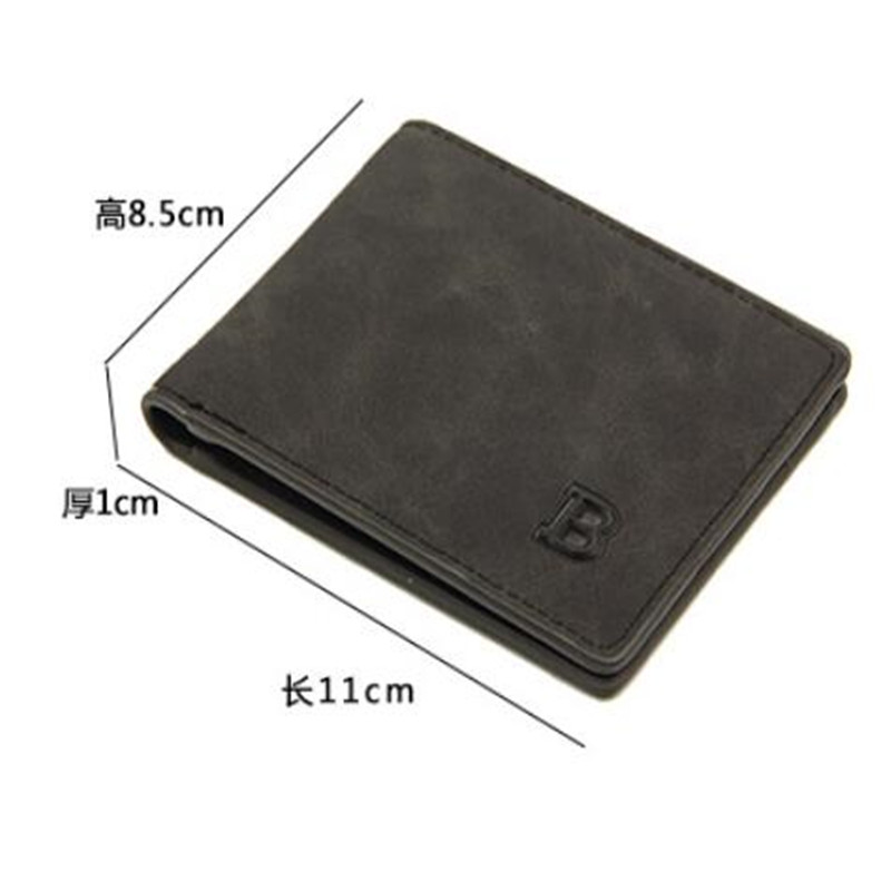 Hot Sale New 1PCS High Quality Fashion Mini Men's Luxury Business Wallet Card Holder Man Purse Coin Bag Zipper Gift For Men_voghion.com