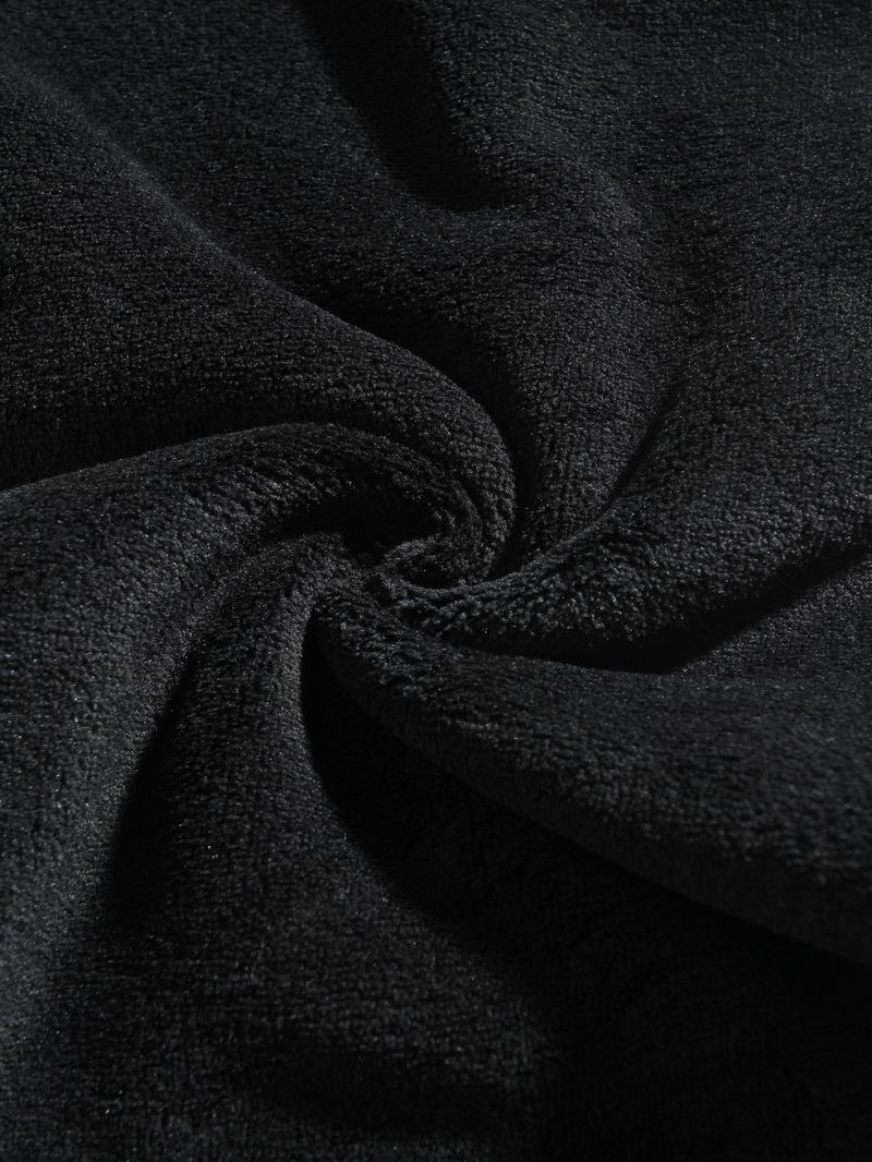 Conjunto de sudadera y jogger de polar extragrande para hombre: ropa de estar por casa acogedora para el invierno (tallas S-2XL, 260 g/m², manga raglán, gris, negro y camel)_voghion.com