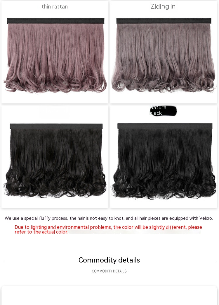 Nuovi capelli ricci lunghi staccabili di vendita calda per le donne nel 2024, nuove parrucche alla moda per cappelli in Europa e America_voghion.com