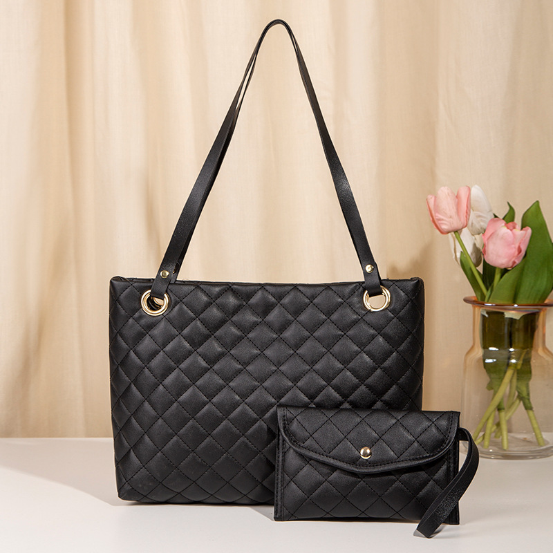 Set di due pezzi per lo shopping 2022, borse a mano, moda, casual, versatili, per donna_voghion.com
