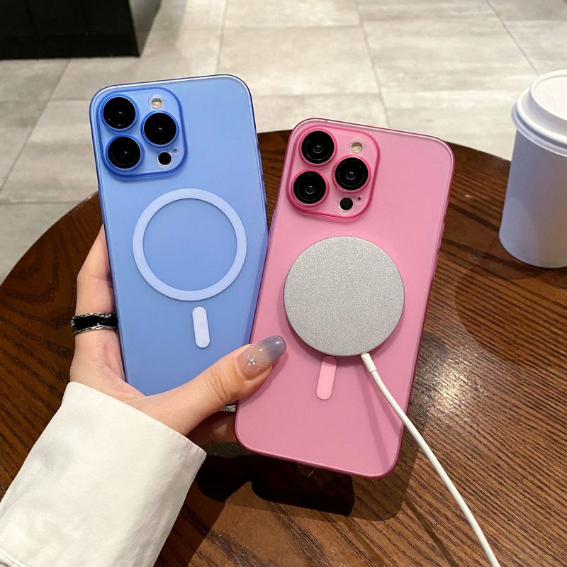 Phone Case & Covers Ultra Thin Ice Mist Magnetic All Inclusive PC Shell Suitable For IPhone16 Mobile Phone Case Protective Cover_voghion.com