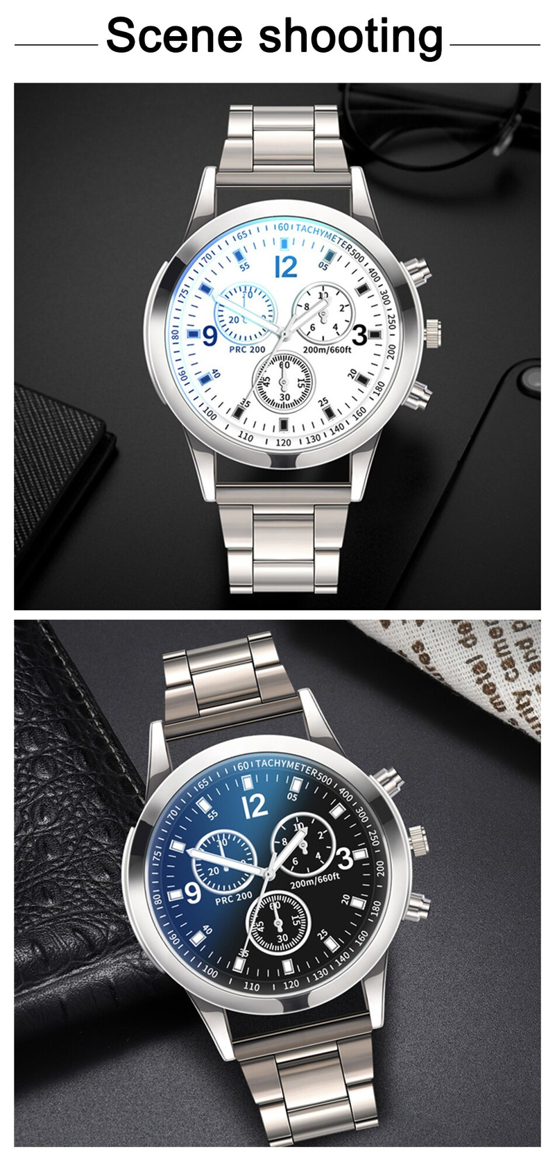 Orologio da uomo in acciaio inossidabile di moda Orologio da polso al quarzo di lusso Orologio da uomo Business Casual Reno Masculino_voghion.com