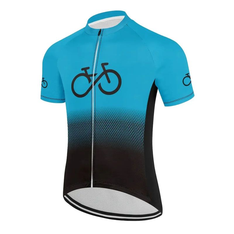 Maillot de cyclisme à manches courtes pour homme, modèle printemps-été 2024, séchage rapide, respirant et évacuant l'humidité_voghion.com