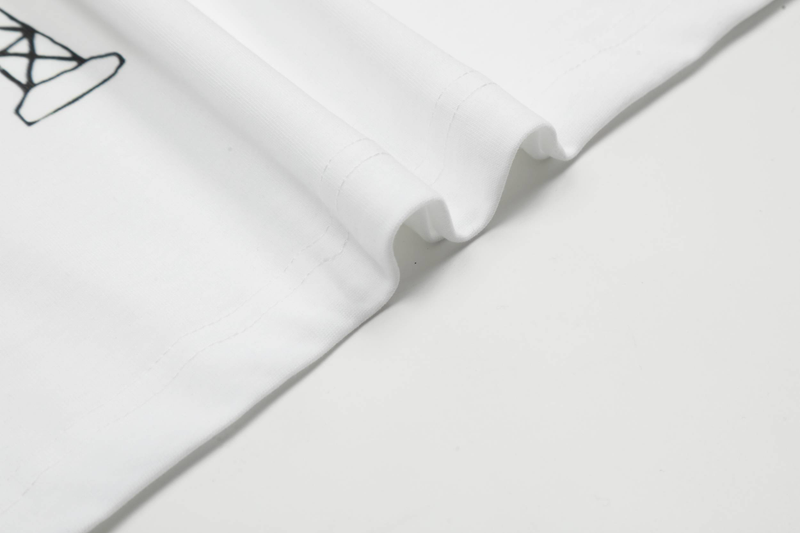 Heren T-shirts Ami Korte Mouw Dames 2023 Zomer NieuwModemerk Koppel Liefde T-shirt Casual Losse Onderkant Top_voghion.com