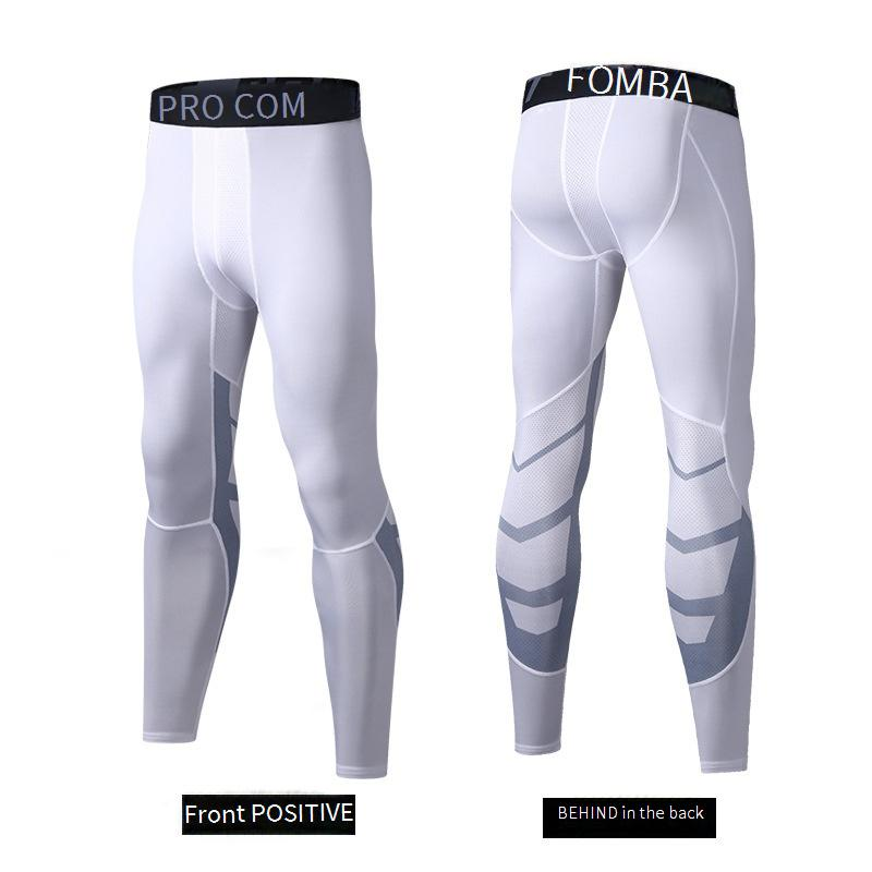 Męska bielizna Spodnie fitnessowe Koszykówka Sportowe rajstopy Męskie legginsy kompresyjne Seven Point Spodnie fitnessowe Nine Point Szybkoschnące Garnitur Cienkie_voghion.com