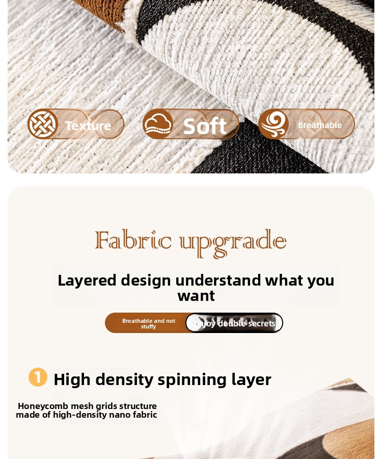 Non-Slip Chenille Sofa Cushion Cover – Geometric Pattern, Customizable Size For Sectional Couches (Soft & Durable, Multiple Colors Available)_voghion.com