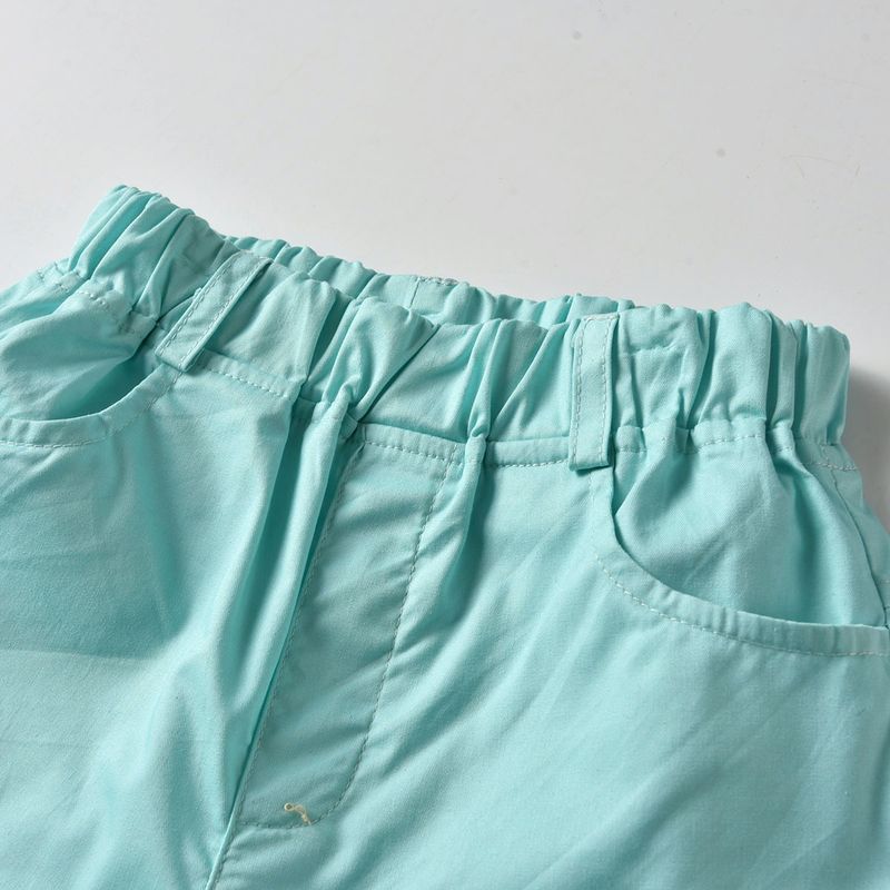 Abbigliamento per bambini: abiti da uomo, camicie corte estive color-block e bretelle per ragazzi, abiti da cerimonia formali per bambini_voghion.com