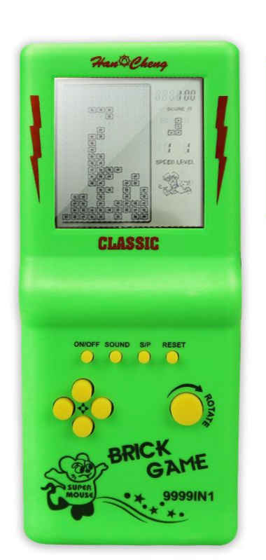 Klassische Tetris-Spielkonsole, nostalgisches Mini-Block-Maschinen-Puzzle, praktisches Studentengeschenk_voghion.com