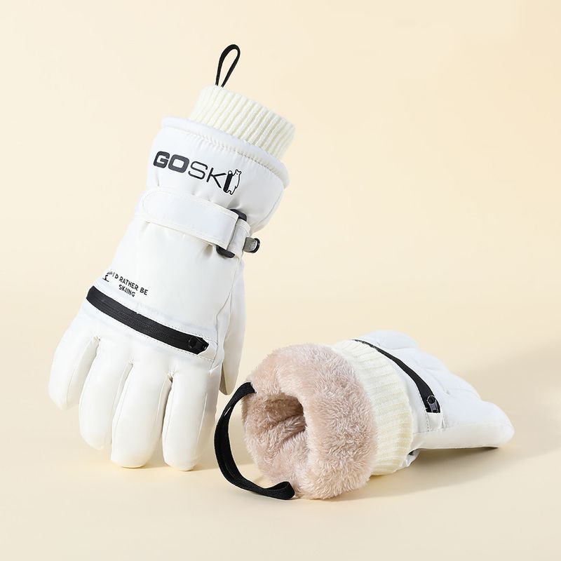 Winter Ski Gloves For Men, Thickened, Warm, Windpr, Cold-Pr, Touchscreen, Outdoor, Winter, Mountaineering,_voghion.com