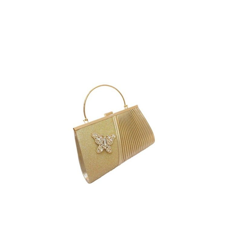 Damen Hochzeitstasche Clutch Abendtasche Partytasche Party Diamantbesetzte Banketttasche_voghion.com