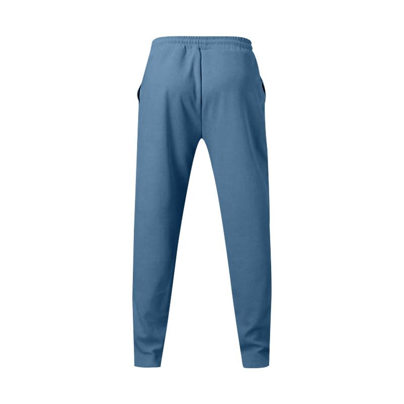 Îmbrăcăminte pentru bărbați, pantaloni sport casual pentru bărbați, talie înaltă, cu cordon, mărime mare, culoare solidă_voghion.com