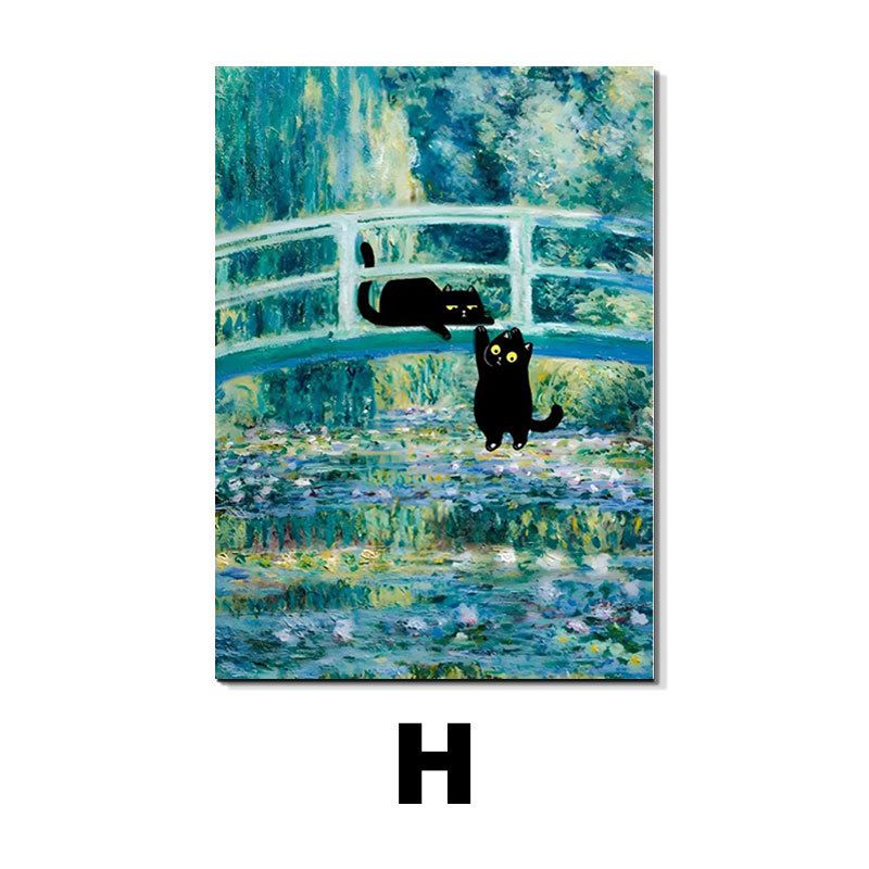 European Classical Living Room Decorative Restaurant Hanging Abstract Art Canvas Home High-Definition Painting Core_voghion.com