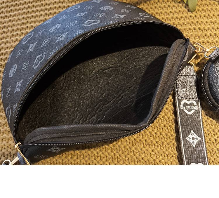 Lehká luxusní módní ledvinka crossbody kabelka dámská taška Nová dámská kabelka přes rameno_voghion.com