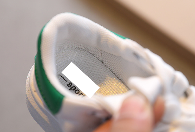 Mother&Kids Children's sports shoes casual breathable leather board shoes for boys small white shoes for girls large single shoes for children_voghion.com