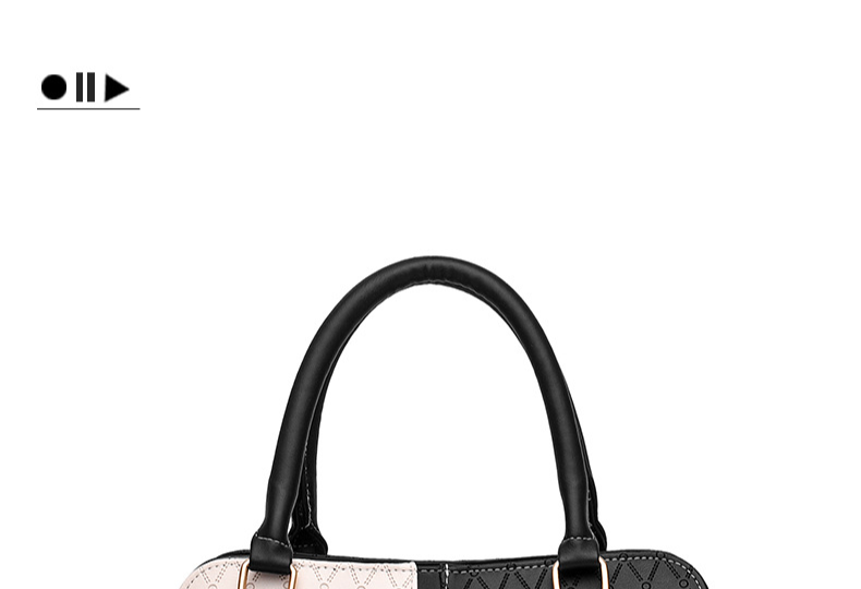 Women's Handbag Fashion Color Matching Women's Handbag Large Capacity Single Shoulder Crossbody Bag Fashion_voghion.com