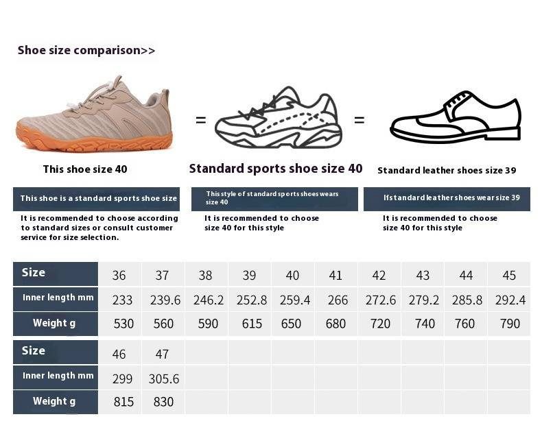 Breathable Unisex Sports Shoes For Running, Hiking, Yoga & Gym - Lightweight & Slip-Resistant With Rubber Sole_voghion.com