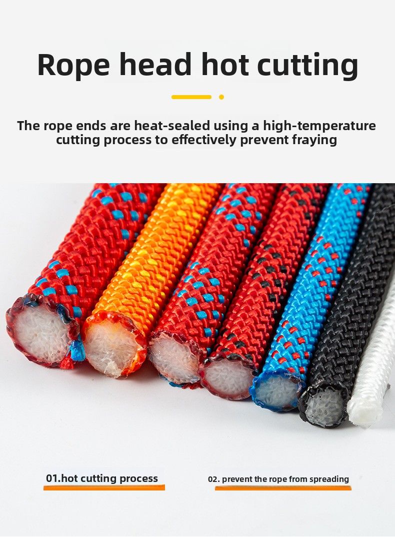 High-altitude Work Fire Rescue High-strength Safety Outdoor Rock Climbing Escape Gliding Rapid Descent Static_voghion.com