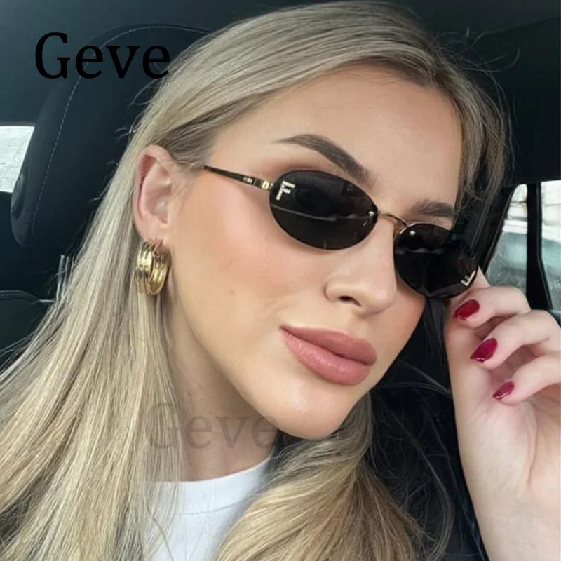 Fashion Fashion Big Square Sunglasses Women Brand Pilot Clear Sun Glasses Female Oversized Half Frame Shades Eyewear Rimless_voghion.com