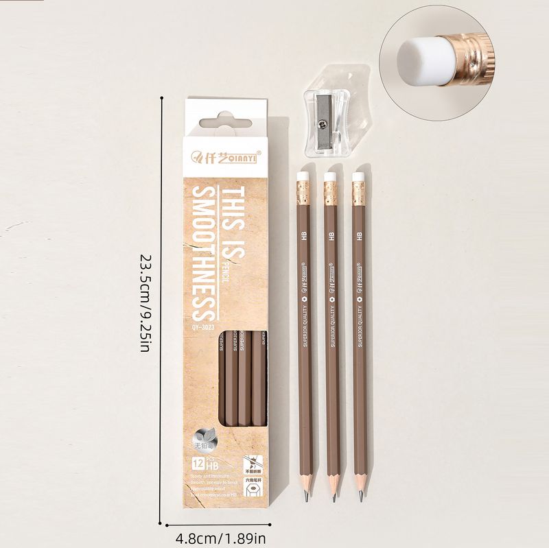 HB & 2B Wooden Pencils For Kids – Bulk Pack Of 12/50, Smooth Writing, School & Office Supplies, Ideal For Students & Artists_voghion.com