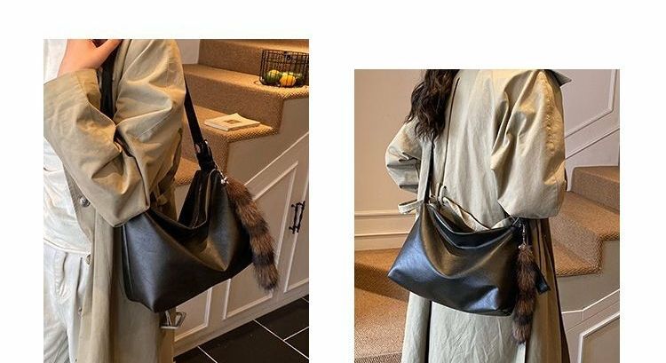 Autumn And Winter Vintage Large Capacity 2025 New Fashion Commuter Versatile Women's Crossbody Single Shoulder Hobo Bag_voghion.com