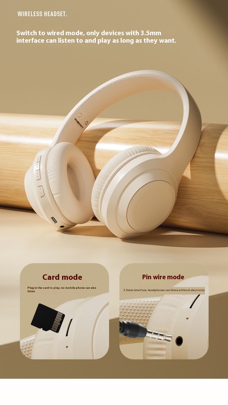 Headset Bluetooth hohe Schönheit, super lange Ausdauer, Rauschunterdrückung Huaqiangbei faltbares Plug-in-Headset universell_voghion.com