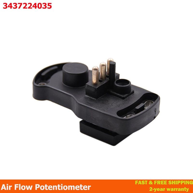 3437224035 Potenziometro del misuratore di portata d'aria Sensore di posizione dell'acceleratore per Mercedes W201 W124 W126 1981-1993_voghion.com