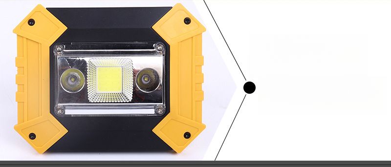 Wiederaufladbarer COB-Arbeitsscheinwerfer für den Außenbereich, für Wartungsarbeiten, Notfälle, tragbar, für Zelt und Camping_voghion.com
