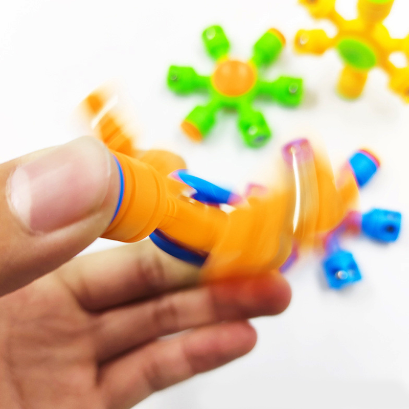 Pião Criativo Moderno Plástico Pop Fidget Spinner Brinquedos Infantis Para Casa_voghion.com
