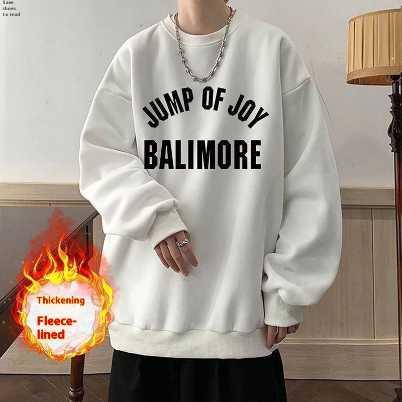 Moletom masculino americano outono e inverno novo estilo ins plus plus plus size grosso gola redonda solto jaqueta base 12_voghion.com