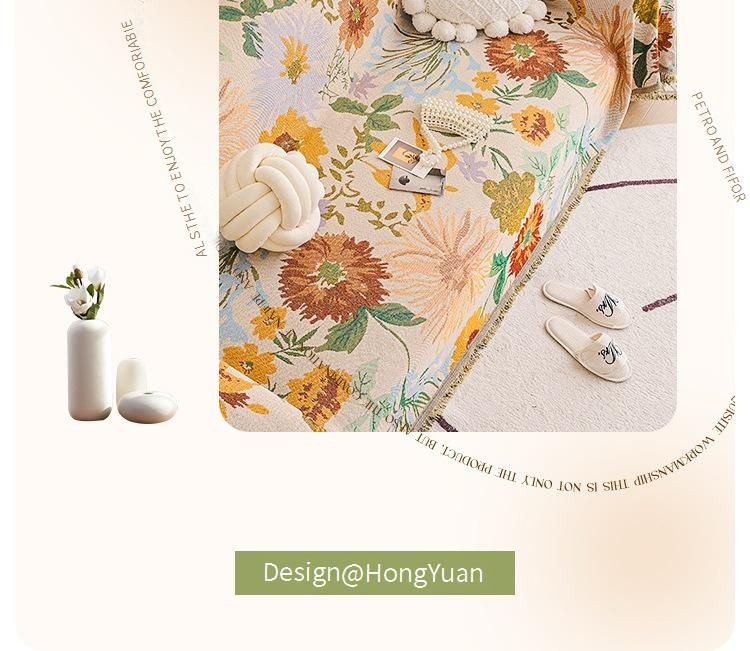 Home Garden Chenille Anti Cat Scratching Sofa Cover Cloth Asciugamano Nuovo Four Seasons Universal Sofa Cover All Inclusive Universal Sofa Cushion_voghion.com