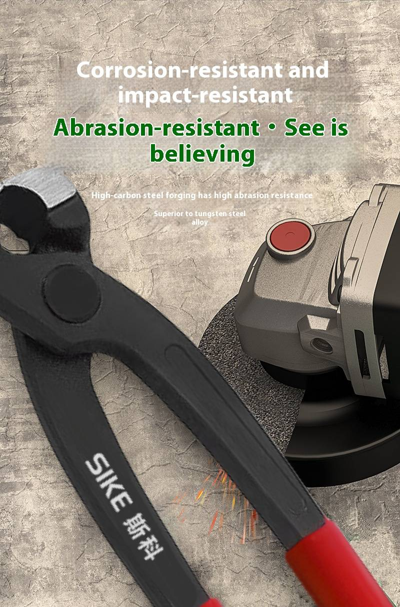 Professional High-Carbon Steel Wire Cutters - Ergonomic Hand Tool For Construction, DIY & Electrical Work With Alloy Steel Blades_voghion.com