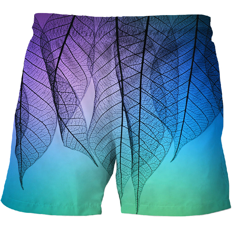 3D printed Fish and Beach Men's Swimming trunks Swimsuit Shorts Beach Men's swimming trunks Surfing 2023_voghion.com