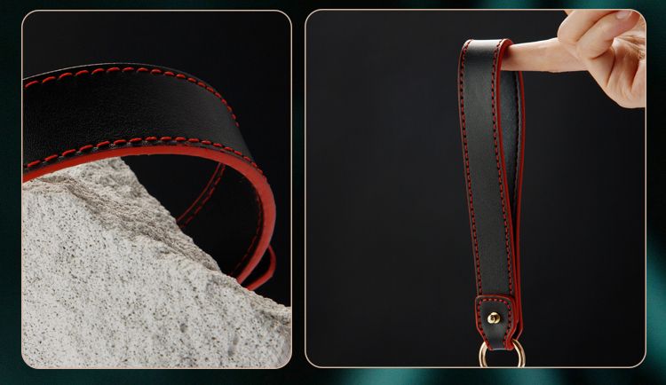 Custom Adult Sex Product Leather Female Couple Game Neck Collar Bondage For Slave Collar Sex Kit Sex Neck Ring With Traction_voghion.com