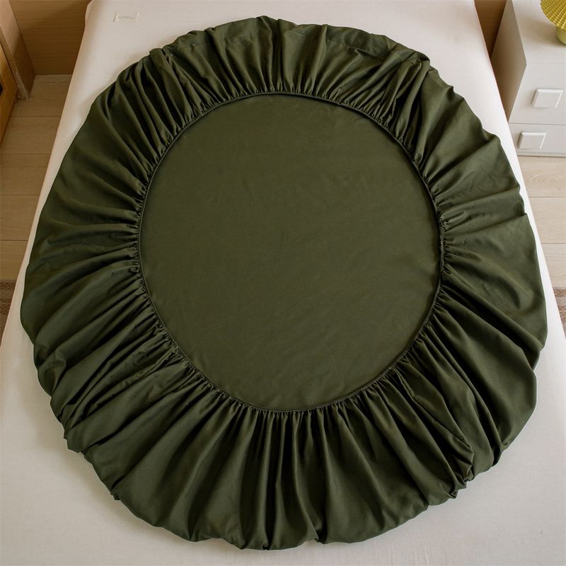 Coprimaterasso antipolvere per lenzuolo di colore solido_voghion.com