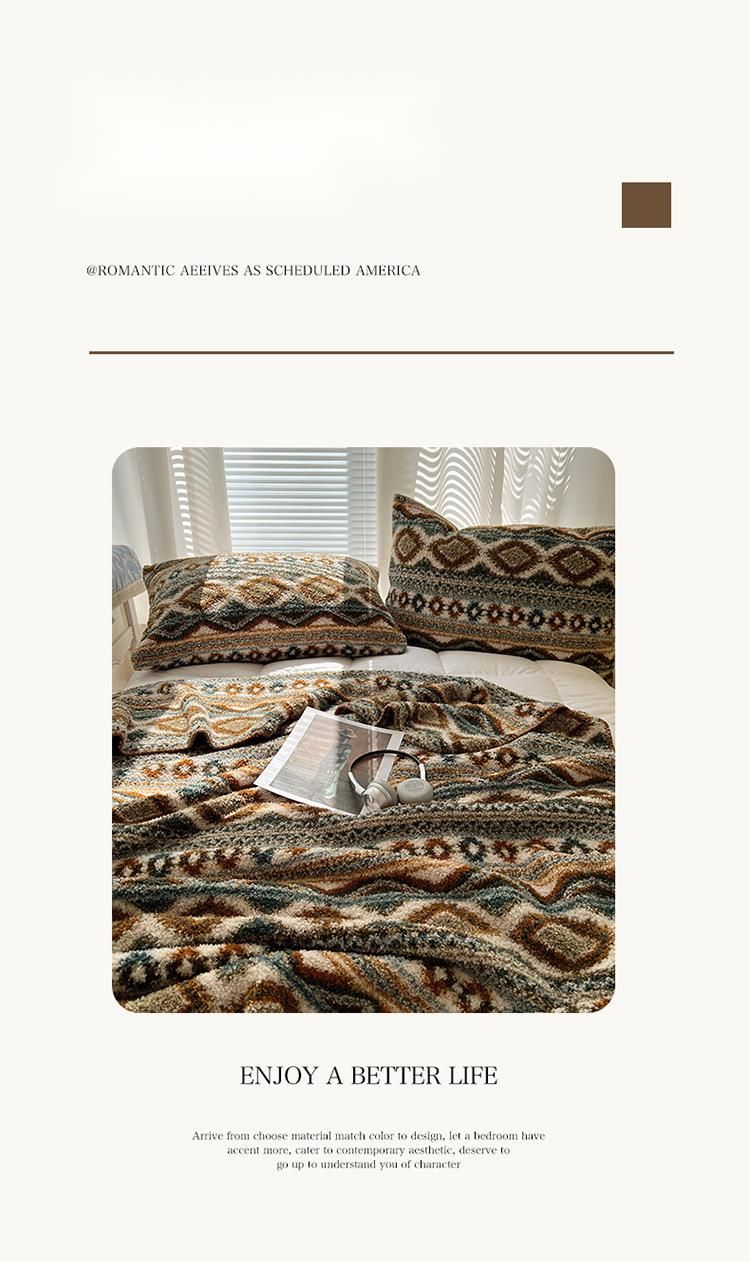 2025 High-End A-Class Half-Fleece Bohemian Sofa Throw Office Nap Shawl Blanket_voghion.com