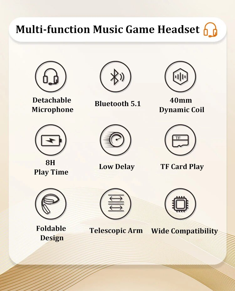 Headphone Wireless Bluetooth TWS HIFI Headset Passiv Noise Reduction Game Earphone Subwoofer Earplug For Iphone Sumsamg Earpiece_voghion.com