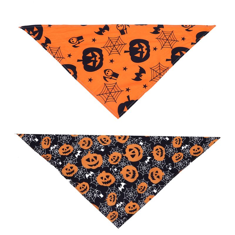 New Decoration Set Flag Pet Collar Dog Halloween Hat Bib_voghion.com