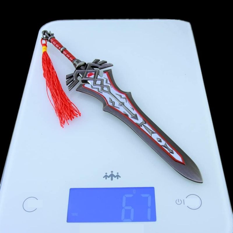 Link-Waffe, Schwert, Dolch, Schild, Actionfigur, Spielesammlung, Schreibtisch, Zimmerdekoration, Rucksack, Anhänger, Geschenk (Link Royal Guard's Claymore)_voghion.com