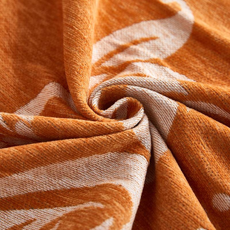 Asciugamano per divano in ciniglia tinta unita nordico universale all-inclusive anti-gatto per divano fodera universale per cuscino in stoffa_voghion.com